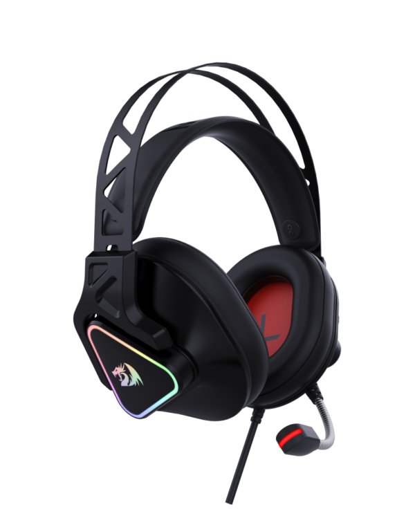 HEADSET GAMER REDRAGON RGB CADMUS PRETO - Imagem 16