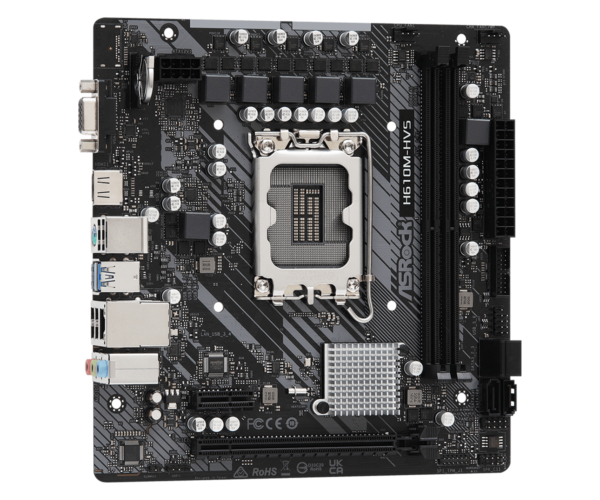 PLACA MAE ASROCK H610M-HVS (LGA1700/DDR4/HDMI/VGA/USB 3.2) - Imagem 4