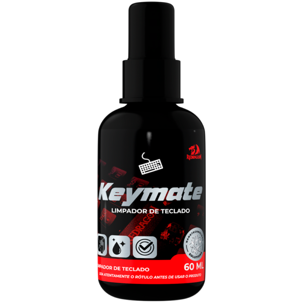 LIMPA TECLADO REDRAGON 60 ML KEYMATE - Imagem 2