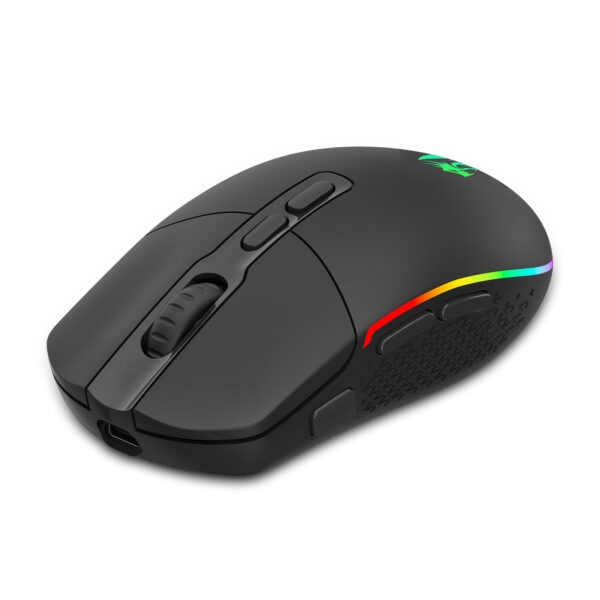 MOUSE GAMER REDRAGON INVADER PRO RGB PRETO - Imagem 2