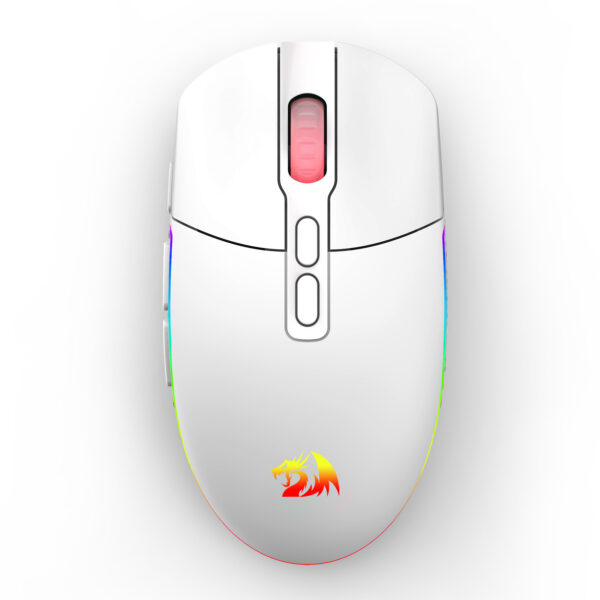 MOUSE GAMER REDRAGON INVADER PRO RGB BRANCO