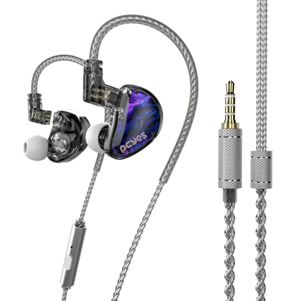 FONE DE OUVIDO INTRA AURICULAR GAMER PCYES NEBULLA DRIVER 1DD 10MM - CABO 1,6M C/ MICROFONE - FPN1DD