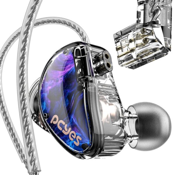 FONE DE OUVIDO INTRA AURICULAR GAMER PCYES NEBULLA DRIVER 1DD 10MM - CABO 1,6M C/ MICROFONE - FPN1DD - Imagem 5
