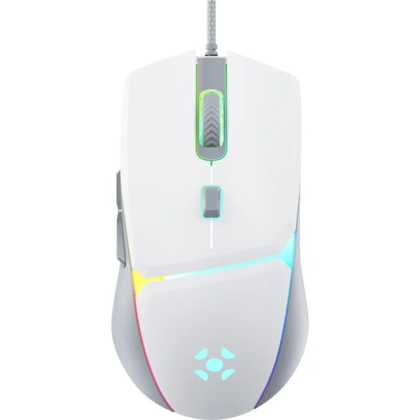 MOUSE GAMER RGB FORTREK CRUSADER BR