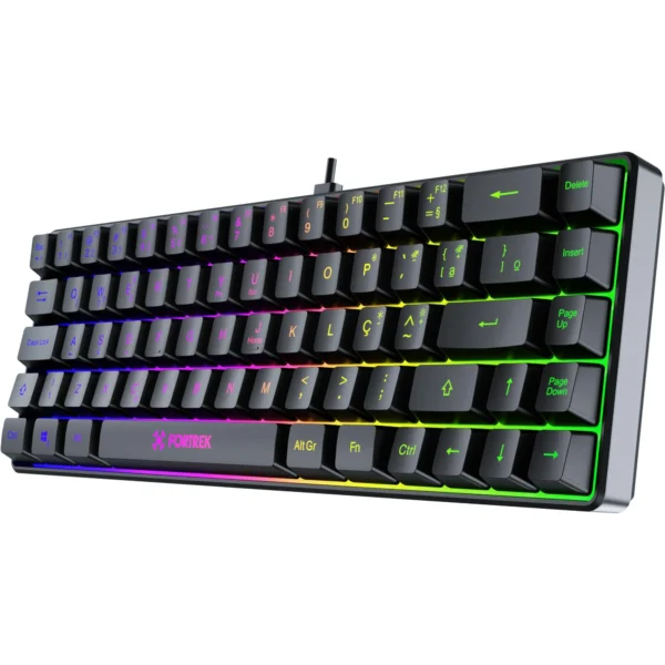 TECLADO GAMER MEMB FORTREK FEARLESS 65 - Imagem 4