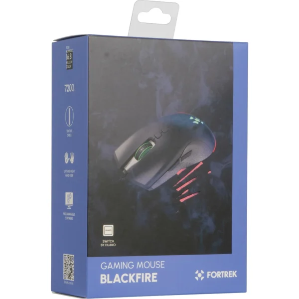 MOUSE GAMER RGB FORTREK BLACKFIRE - Imagem 4