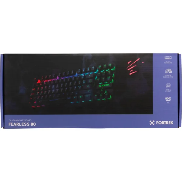 TECLADO GAMER MEMB FORTREK FEARLESS 80 - Imagem 6