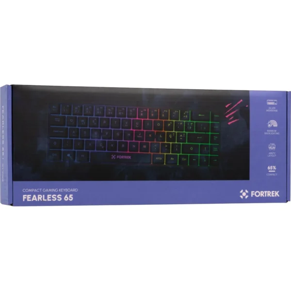 TECLADO GAMER MEMB FORTREK FEARLESS 65 - Imagem 7