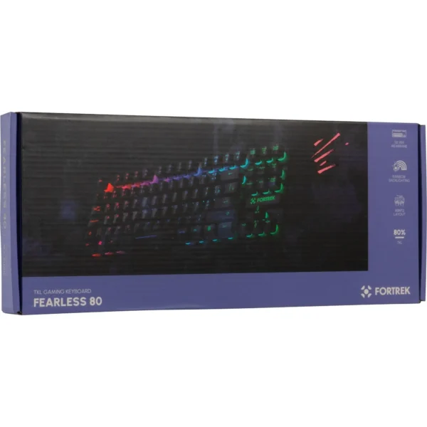 TECLADO GAMER MEMB FORTREK FEARLESS 80 - Imagem 7