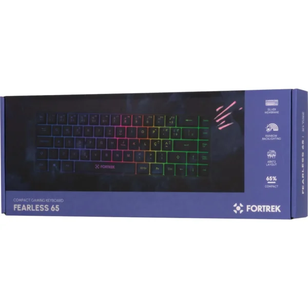 TECLADO GAMER MEMB FORTREK FEARLESS 65 - Imagem 8
