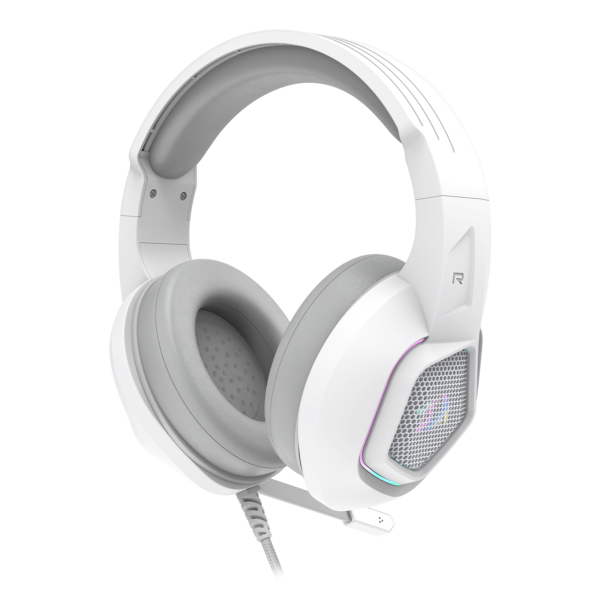 HEADSET GAMER REDRAGON MEDEA RGB BRANCO - Imagem 7