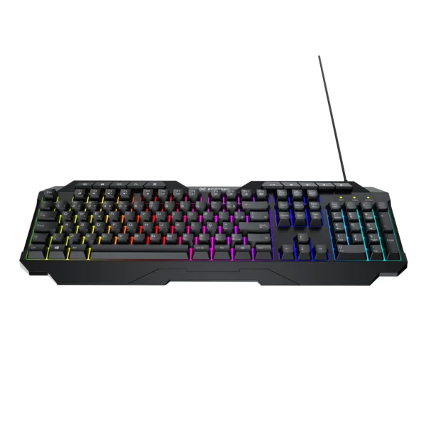TECLADO MULTIMIDIA FORTREK SHORT CUT - Imagem 4