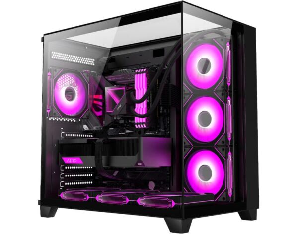 GABINETE GAMER AQUÁRIO 04J1 ATX TIGER SHARK - KMEX